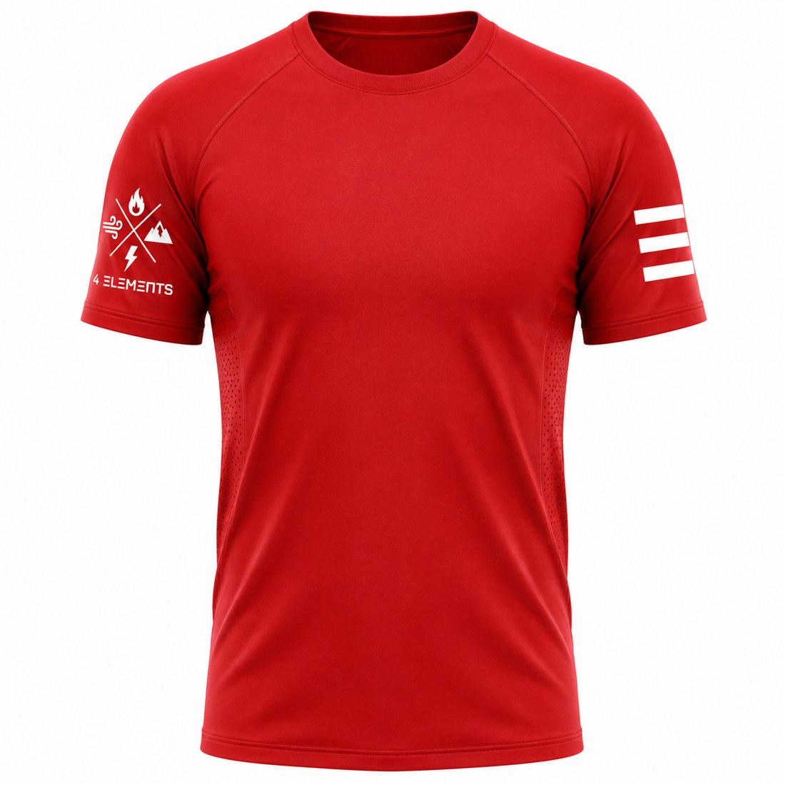 Fire tee in red