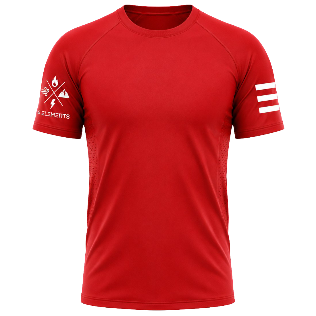 Fire tee in red